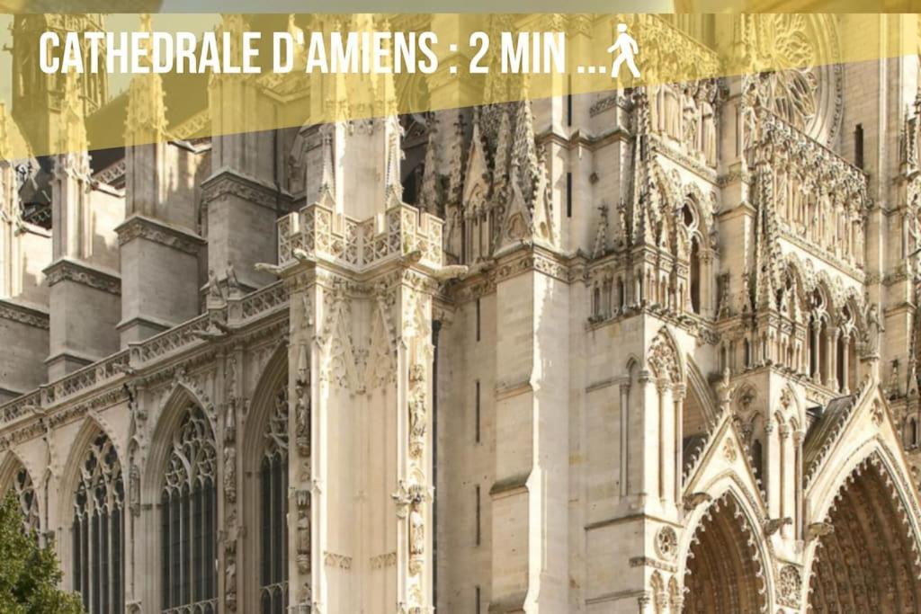 Les Perles Amienoises Gold Pearl Hyper Centre Apartment Amiens Bagian luar foto