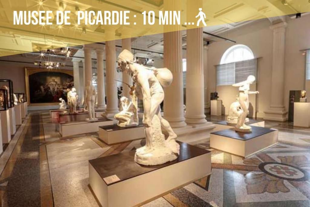 Les Perles Amienoises Gold Pearl Hyper Centre Apartment Amiens Bagian luar foto