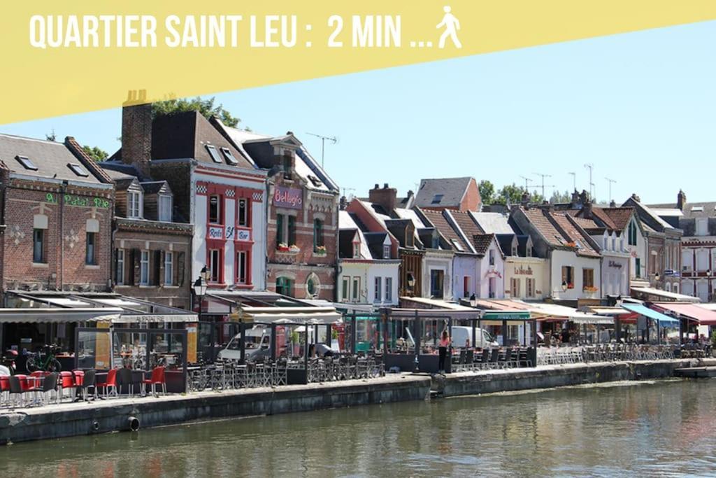 Les Perles Amienoises Gold Pearl Hyper Centre Apartment Amiens Bagian luar foto
